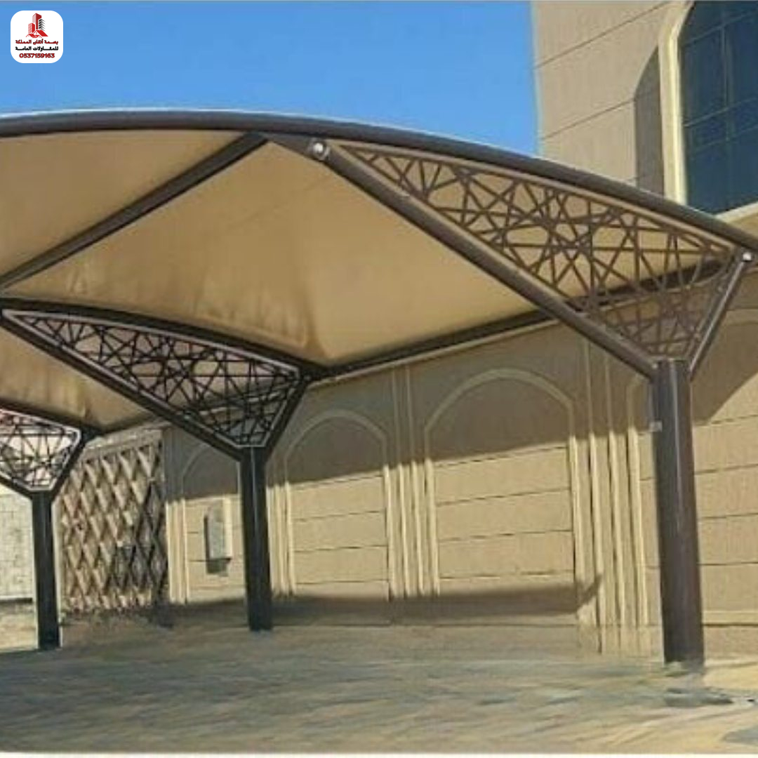 تركيب مظلات مواقف السيارات