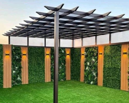 مظلات وسواتر مجد الشرقية: تركيب أفضل مظلات حدائق حديدية بجدة