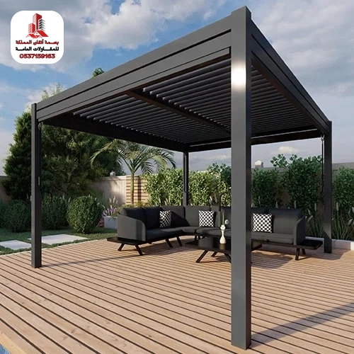 برجولات حدائق مودرن