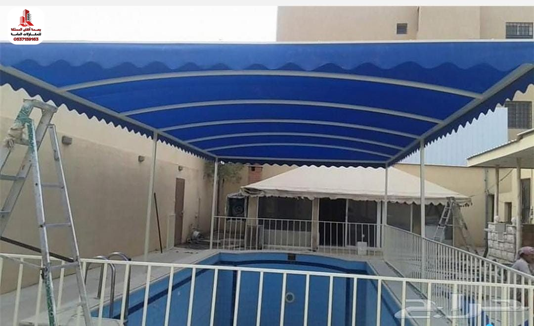 تركيب احدث مظلات المسابح بجدة