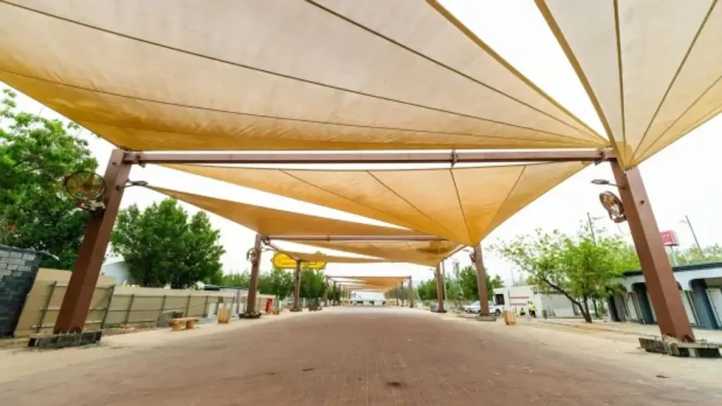 مظلات تغطية ساحات
